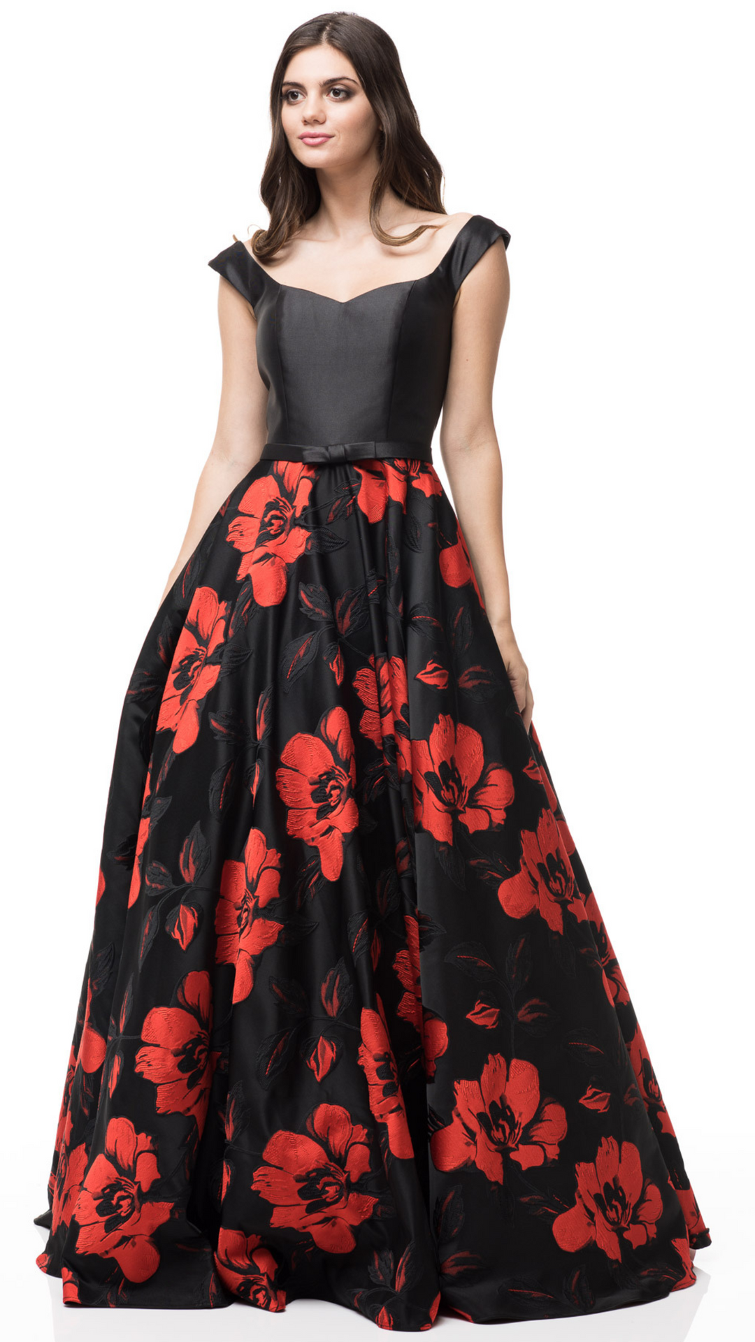 Vestido Rebeca Print Black
