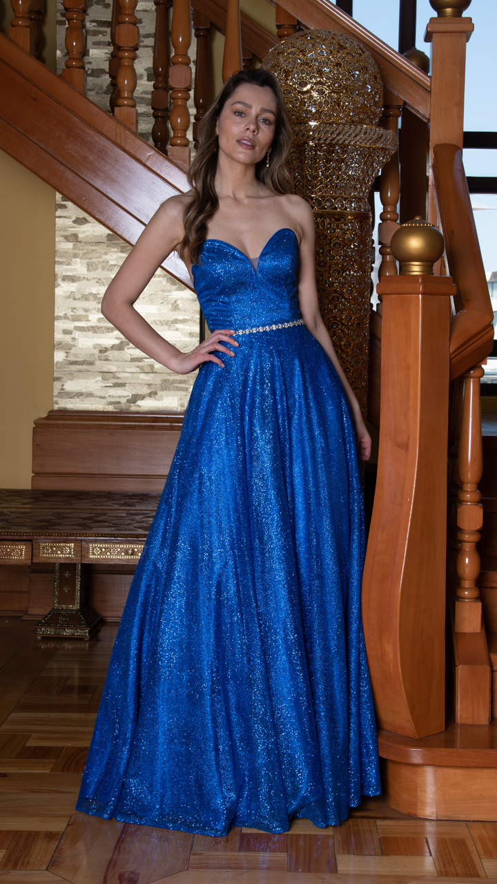 Vestido Adonis Azul