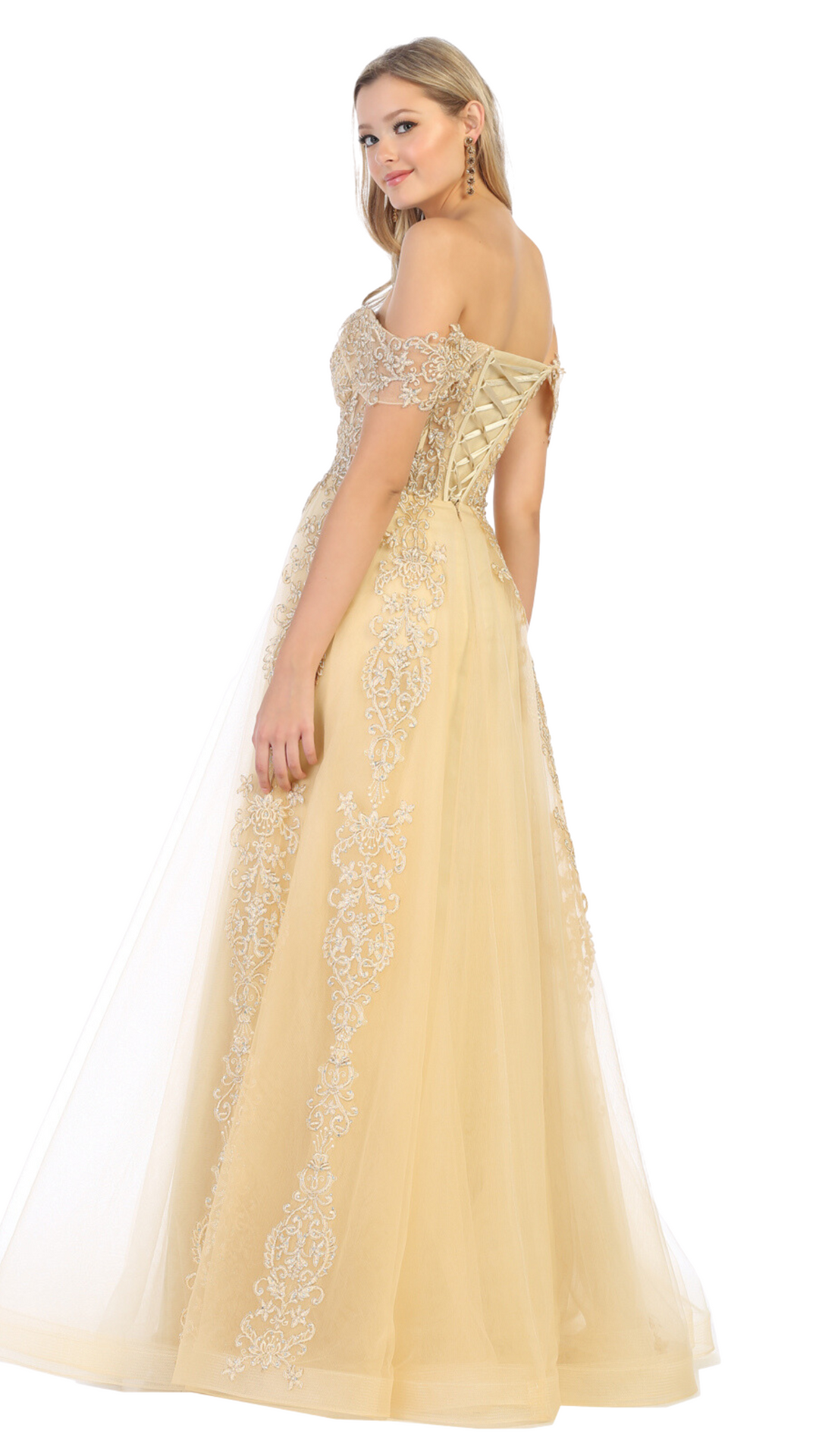 Vestido Icarus Gold