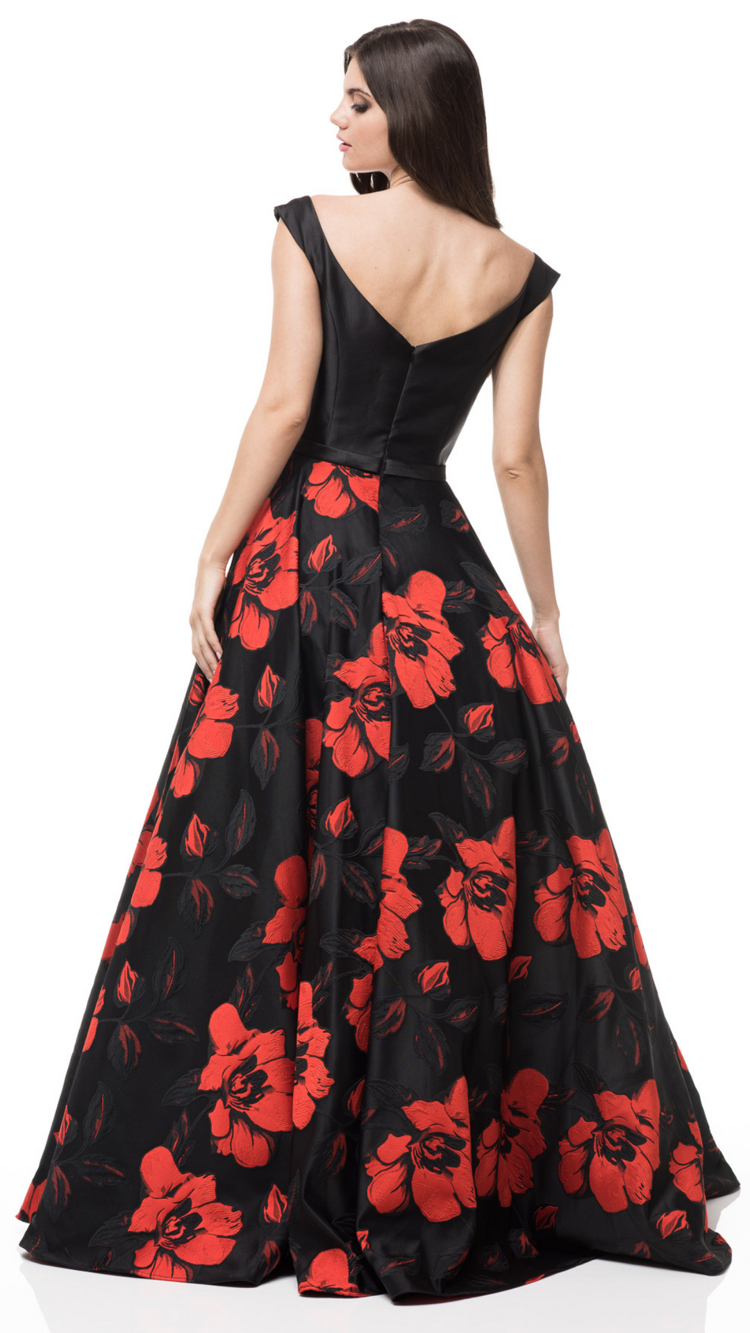 Vestido Rebeca Print Black