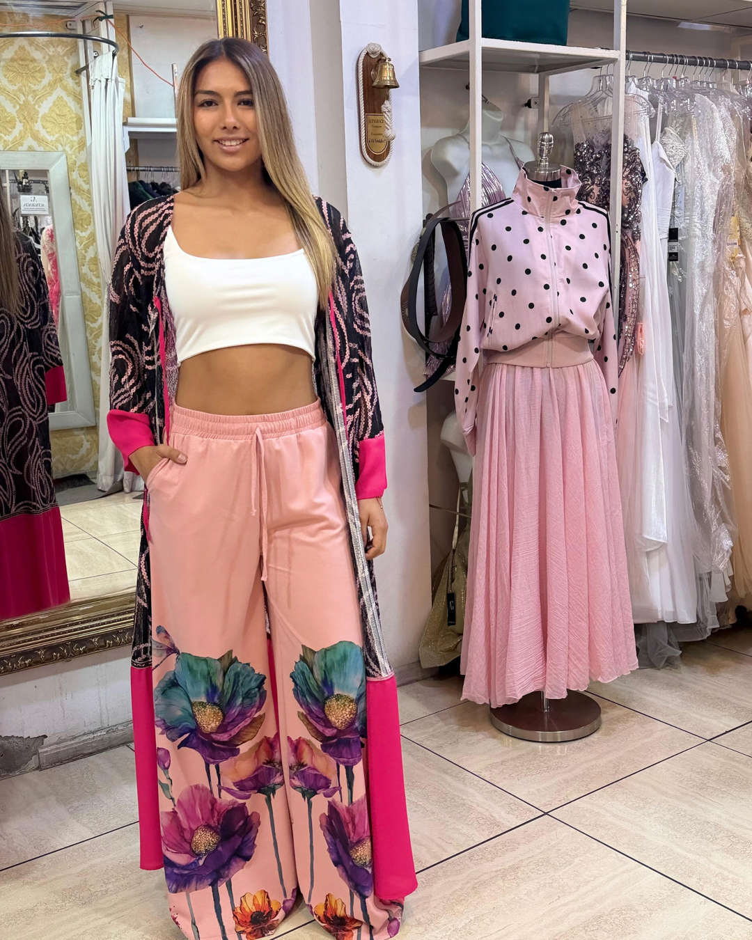Conjunto Flor Encaje