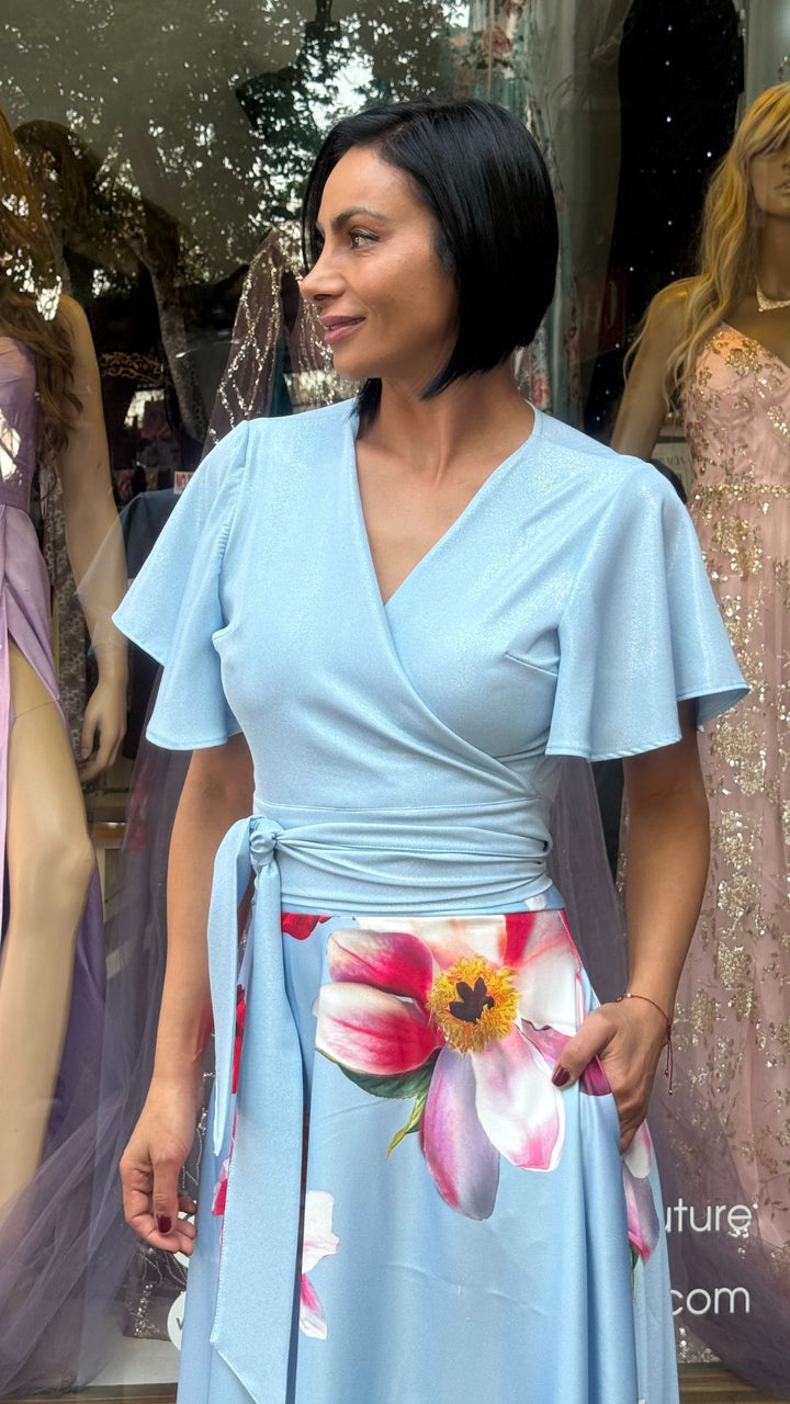 TOP VICTORIA CELESTE