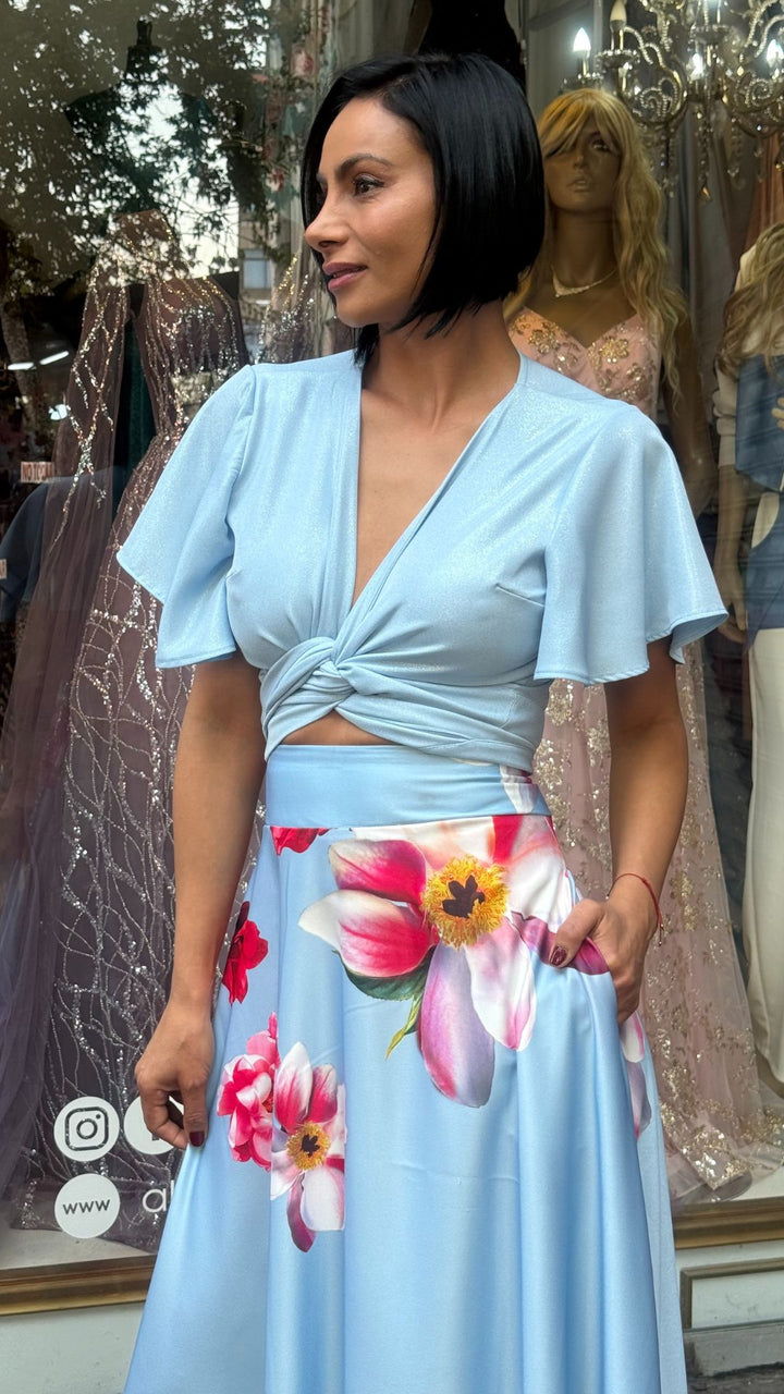 TOP VICTORIA CELESTE