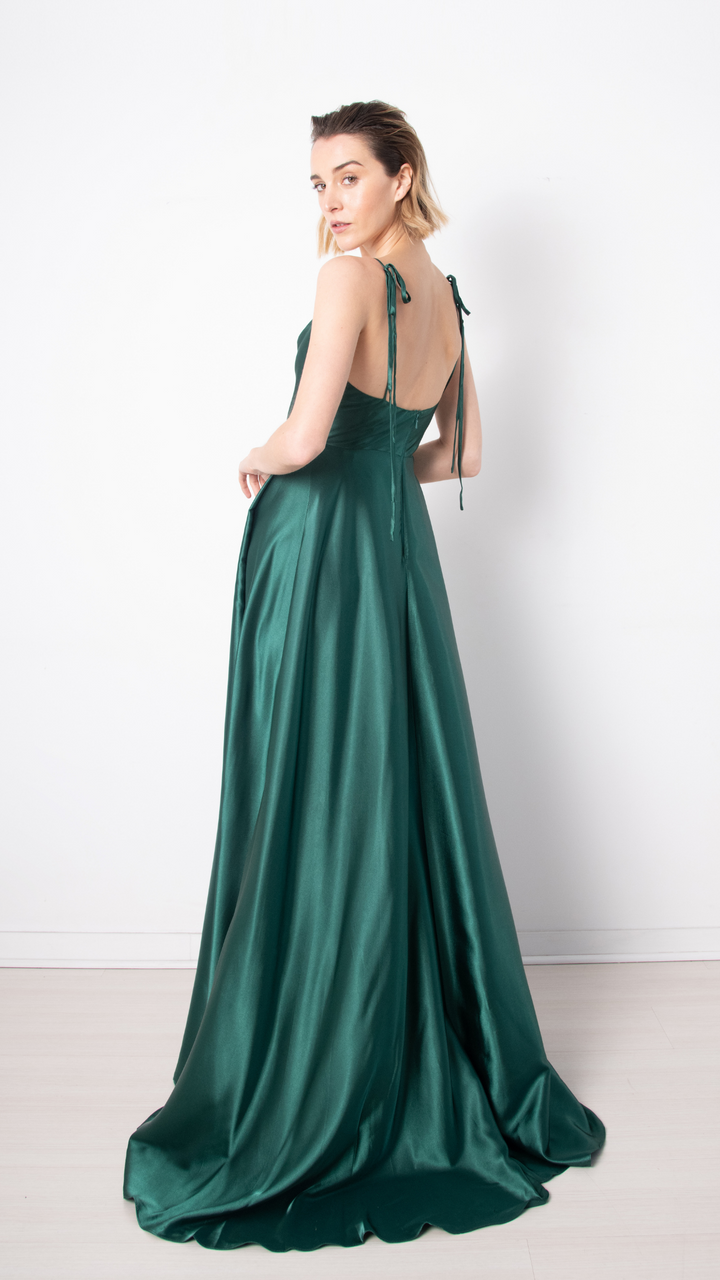 VESTIDO OLIVIA ESMERALDA