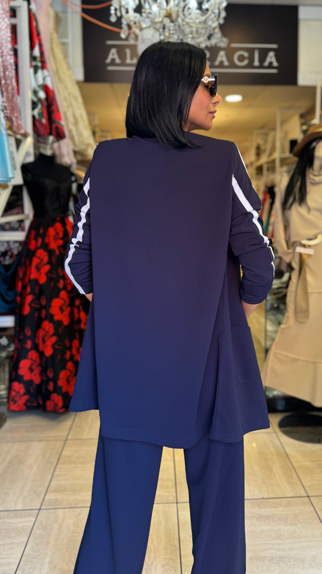 BLAZER IVANNA AZUL MARINO