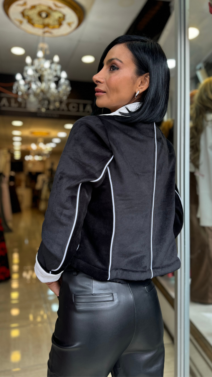 CHAQUETA RITA NEGRO