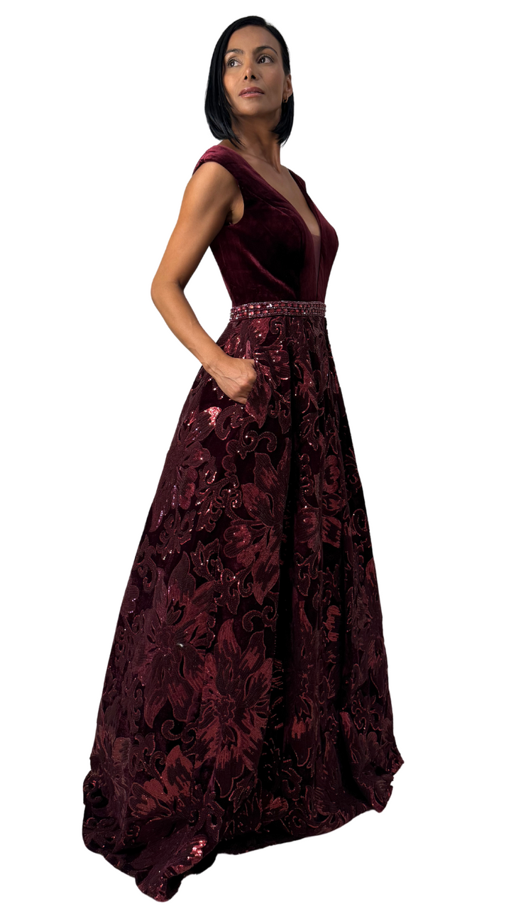 Vestido Mia Burdeo