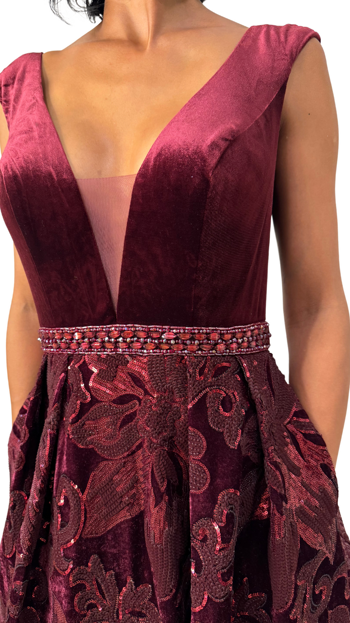 Vestido Mia Burdeo