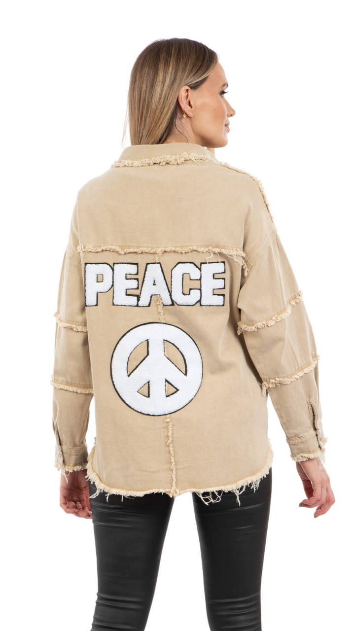 CHAQUETA LUNA BEIGE