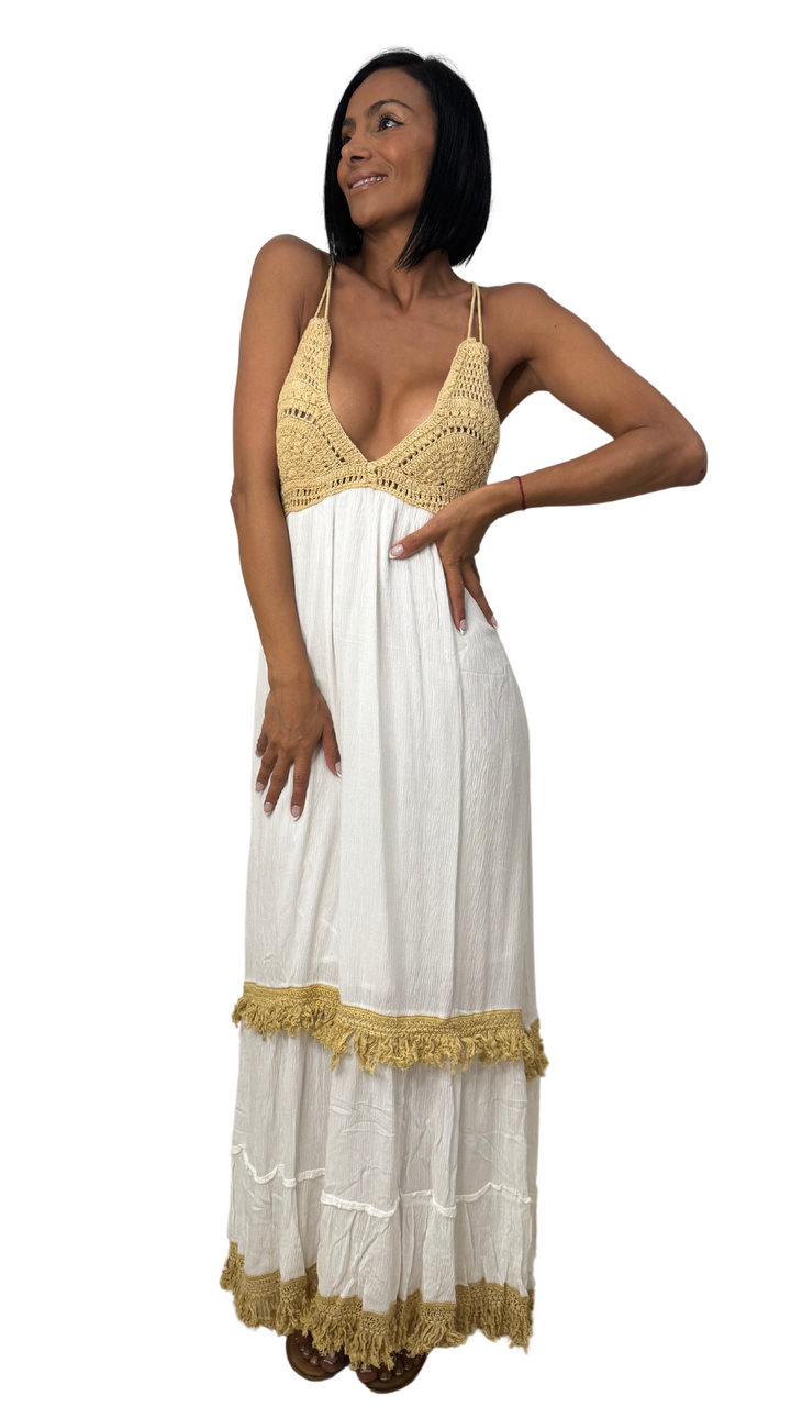 VESTIDO ENDRINA BLANCO