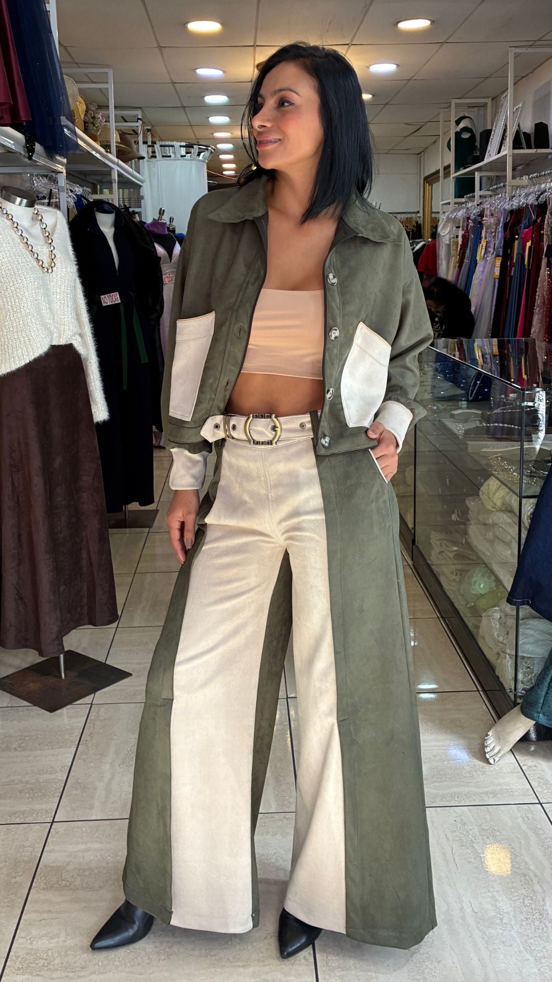 PANTALON LORENZA VERDE