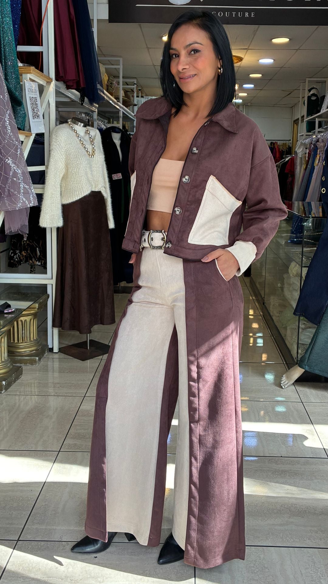 PANTALON LORENZA CAFE