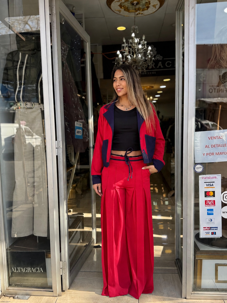 Conjunto Florencia Rojo