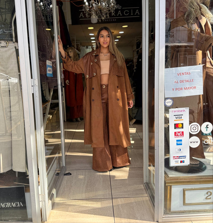 Abrigo Lorena Camel