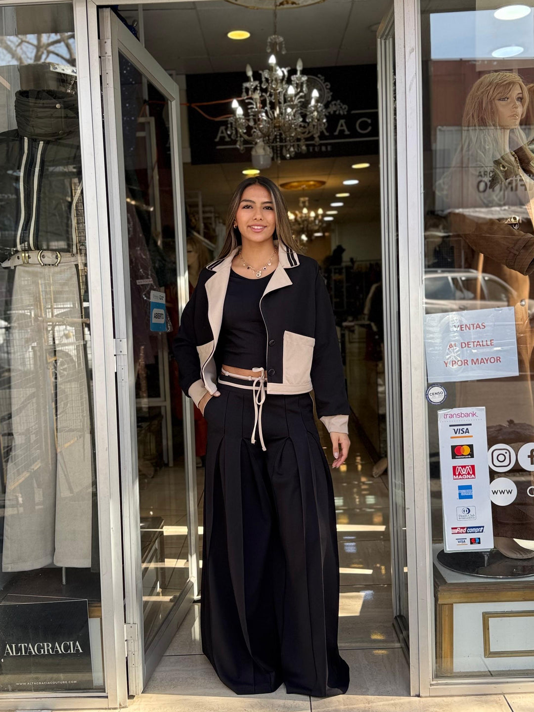 Conjunto Florencia Negro