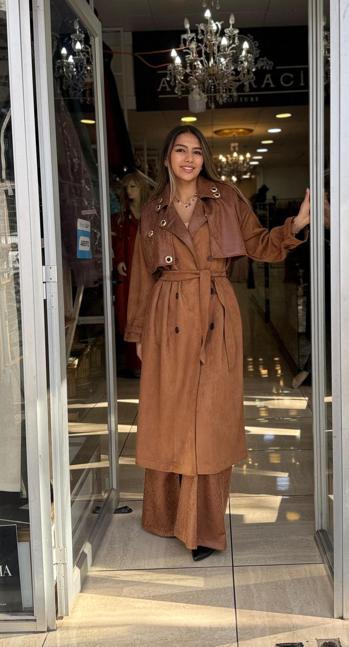 Abrigo Lorena Camel
