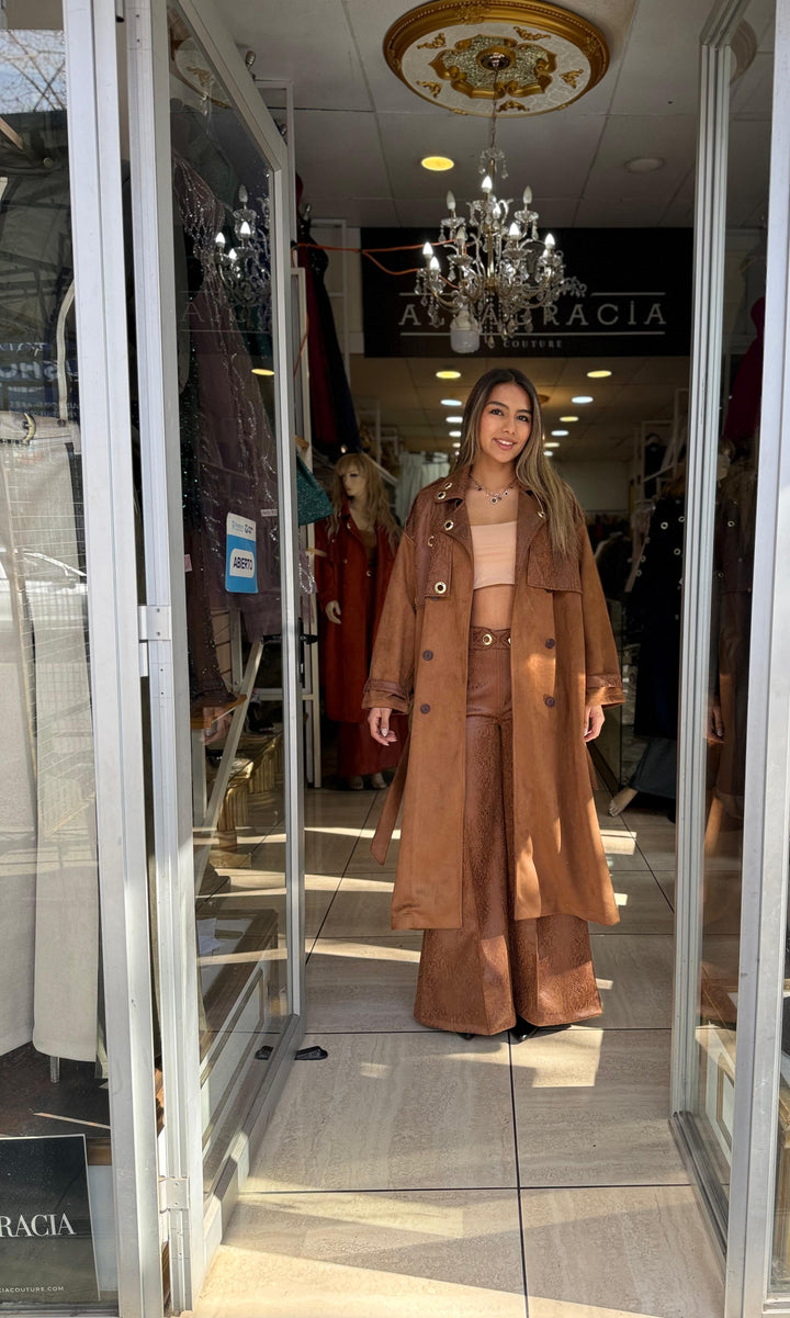 Abrigo Lorena Camel