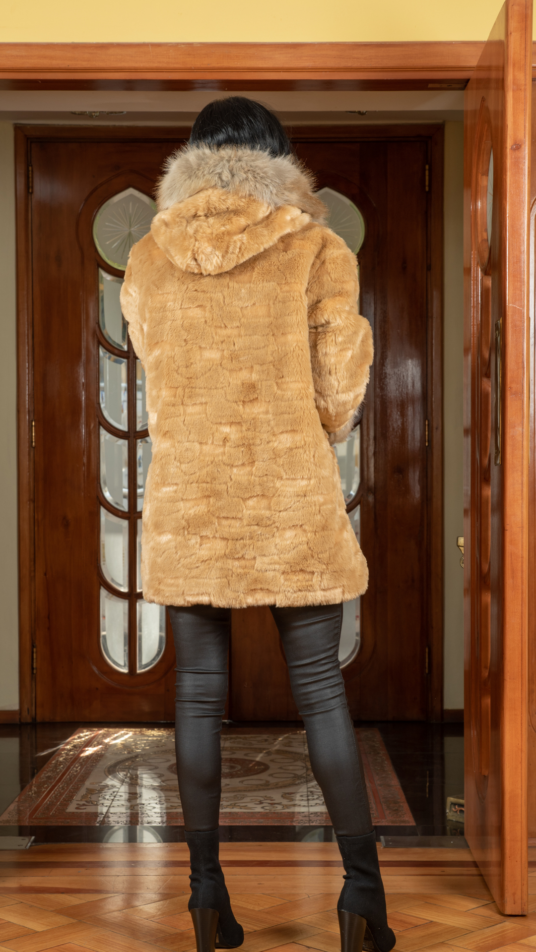 ABRIGO ROSARIO CAMEL