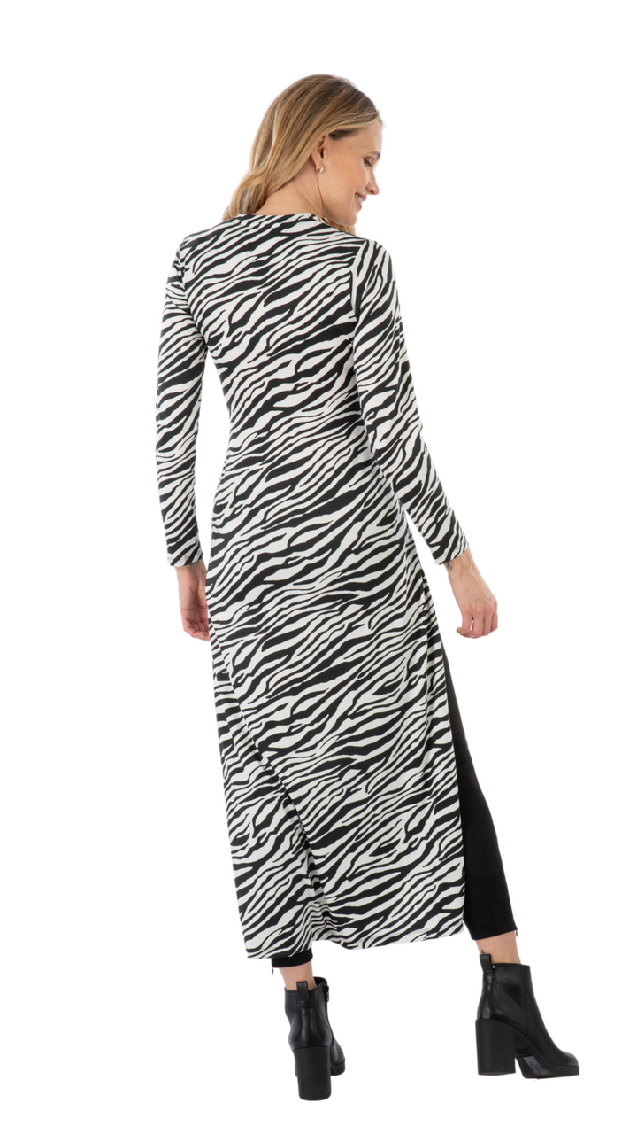 Vestido Liah Print Zebra