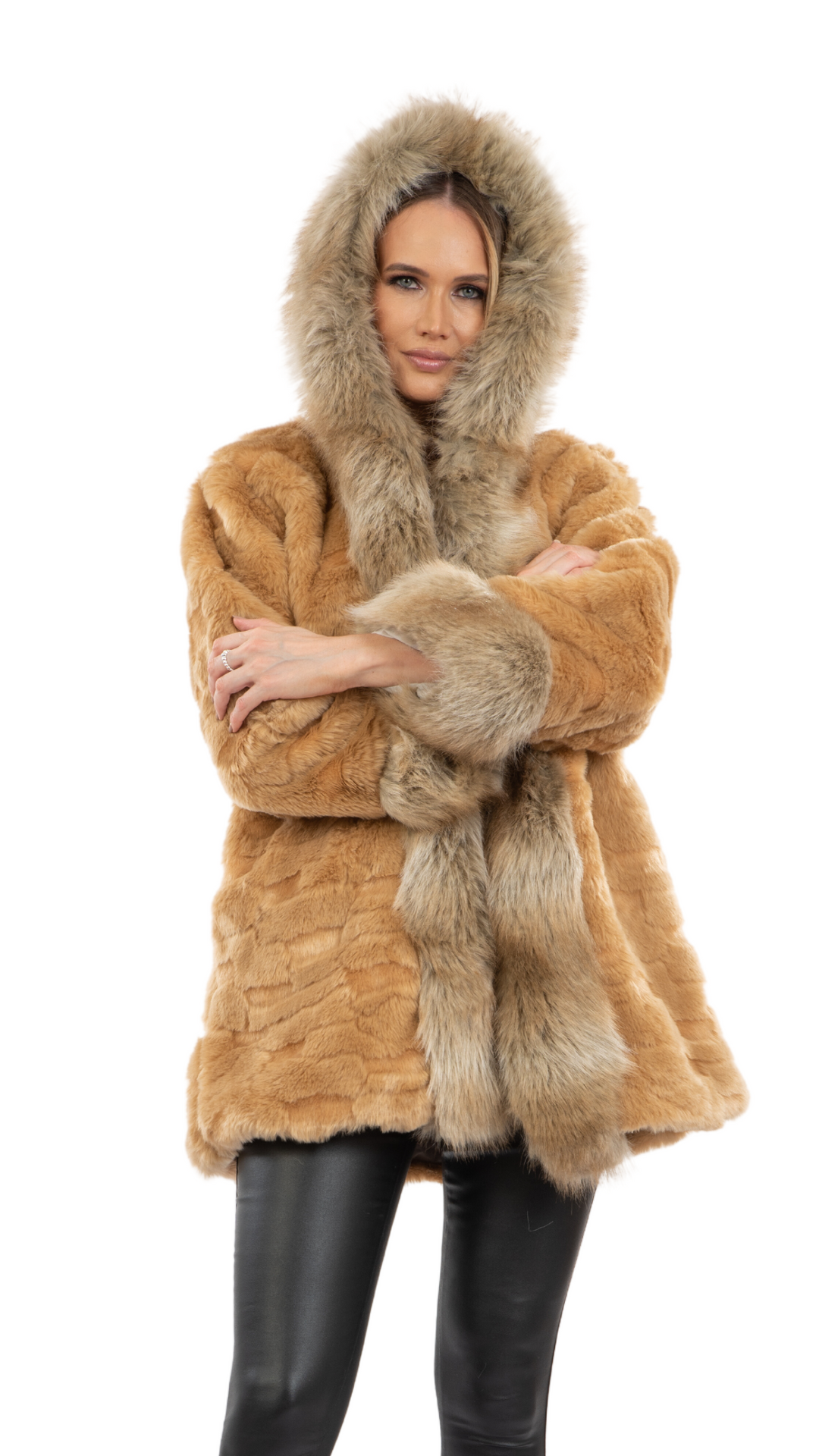 ABRIGO ROSARIO CAMEL