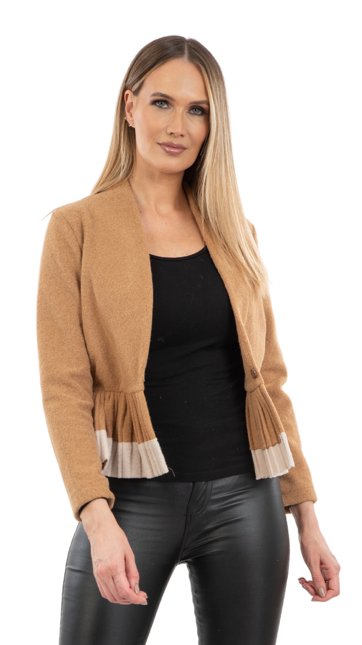 CHAQUETA CATERINA CAMEL