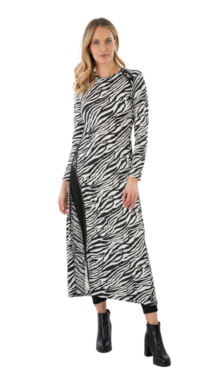 Vestido Liah Print Zebra