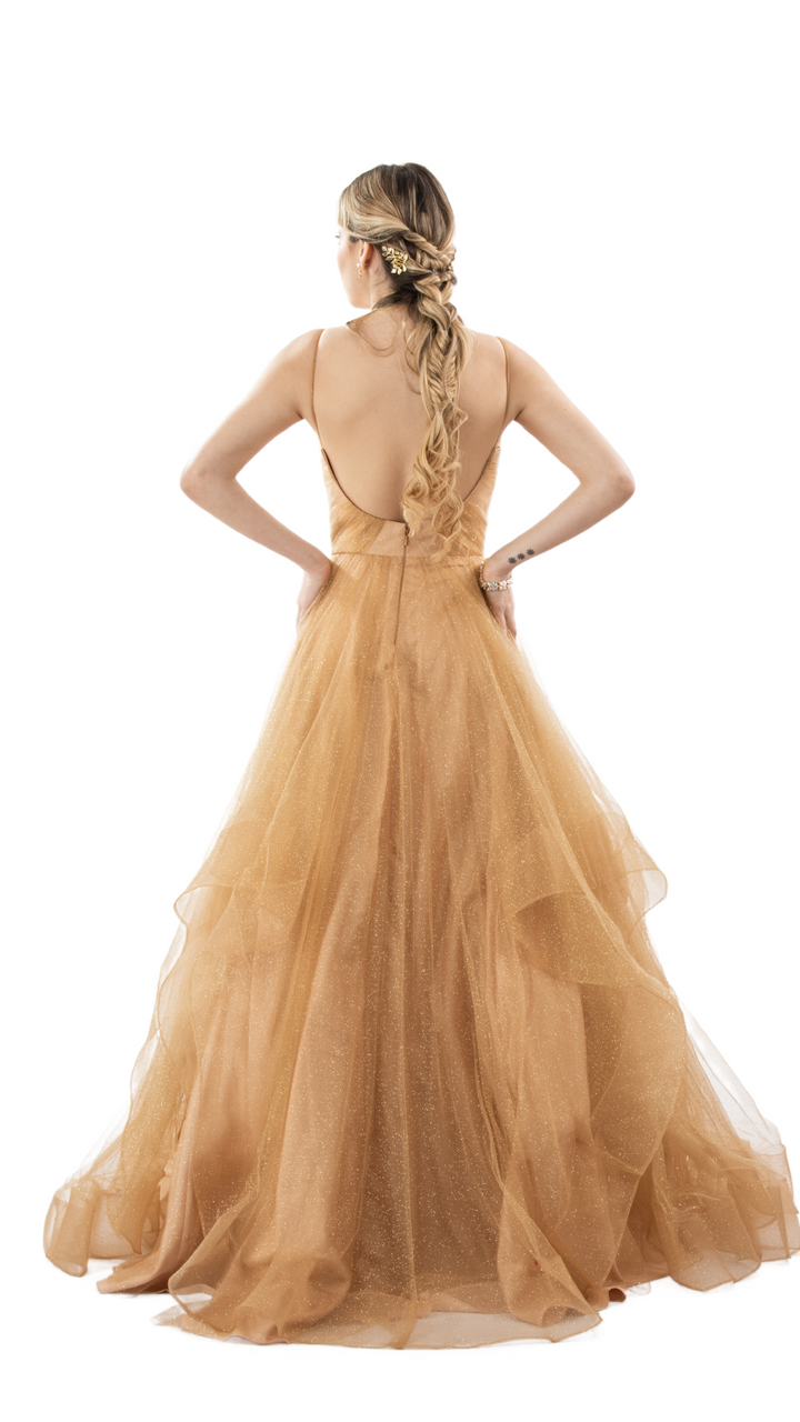 Vestido Mara Gold