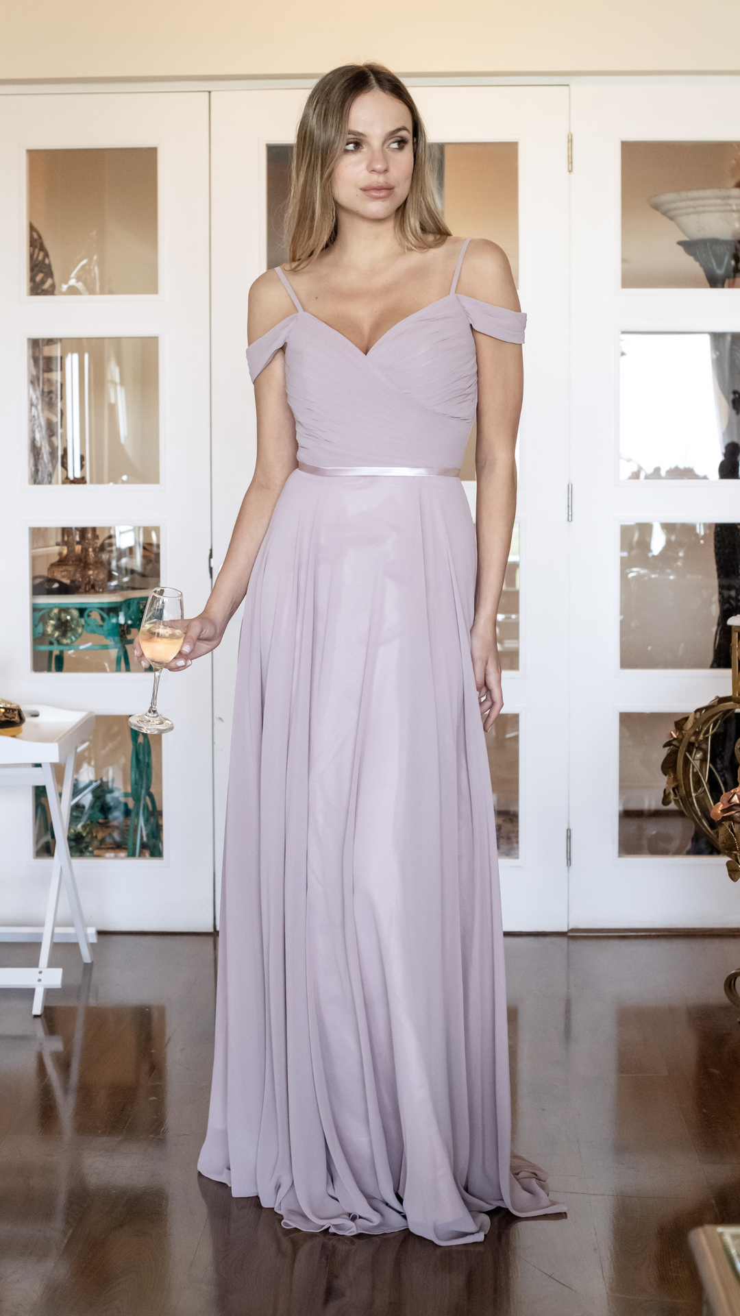 Vestido Trinidad Malva