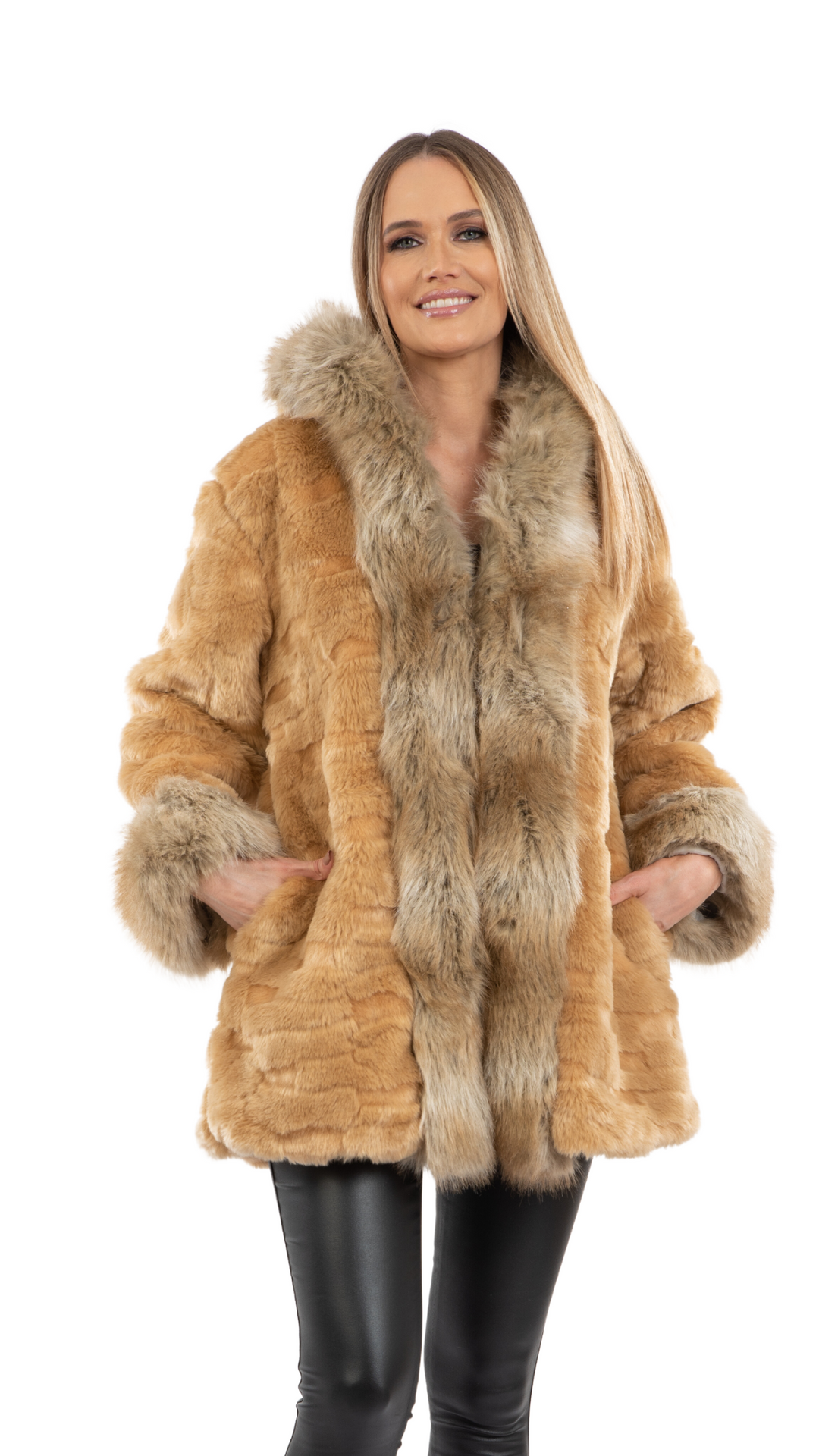 ABRIGO ROSARIO CAMEL