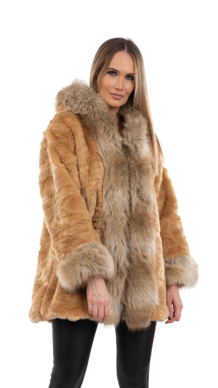 ABRIGO ROSARIO CAMEL