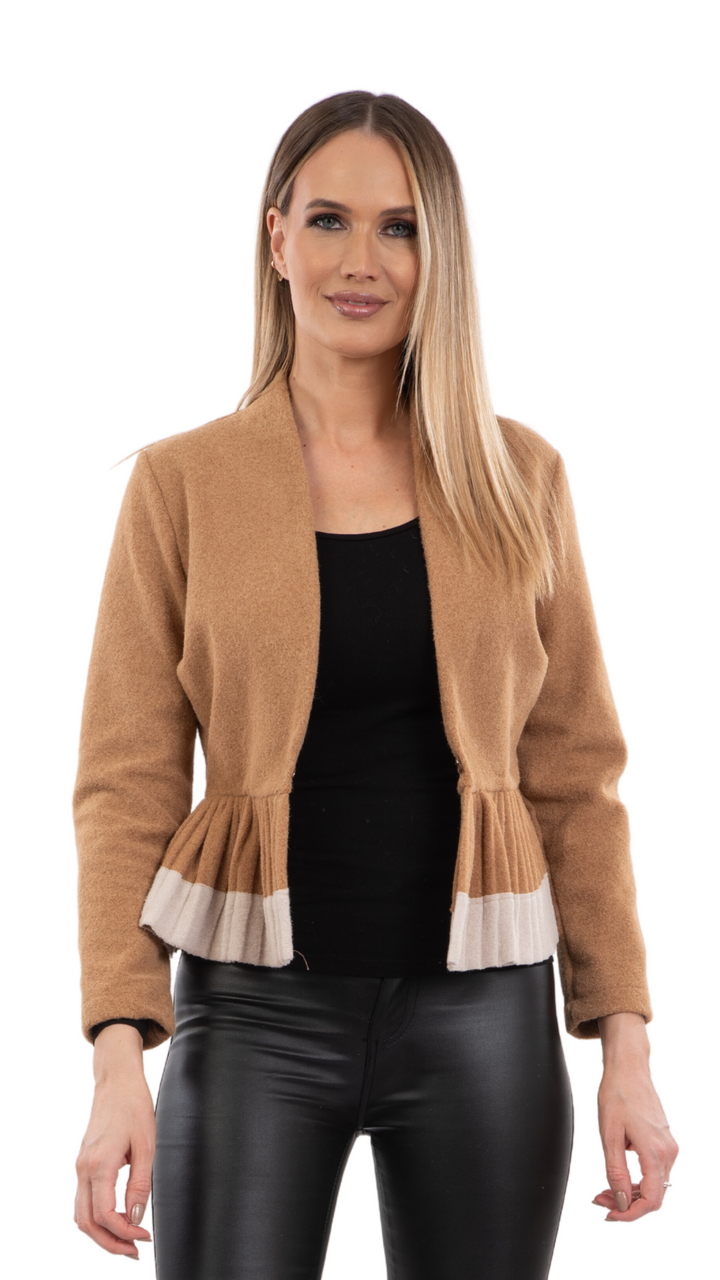 CHAQUETA CATERINA CAMEL