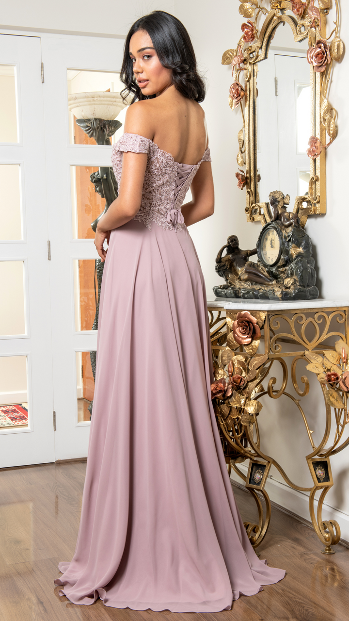 Vestido Calíope Malva