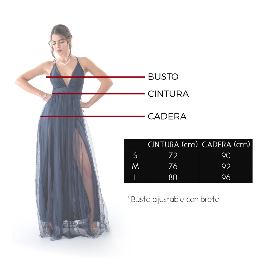 Vestido Elektra Navy