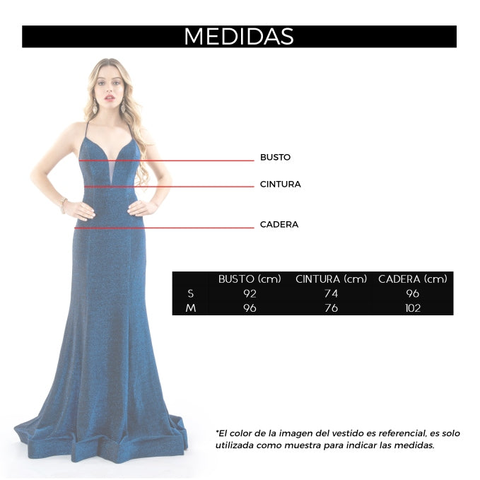Vestido Bohemian Azul