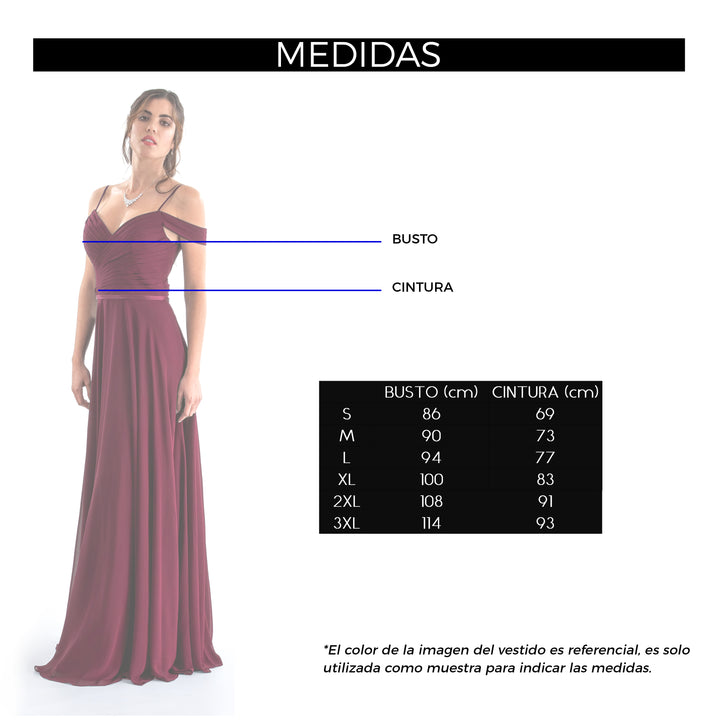 Vestido Trinidad Malva