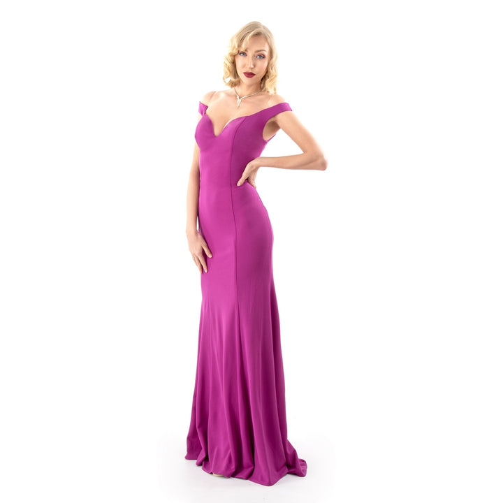 Vestido Leoni Magenta