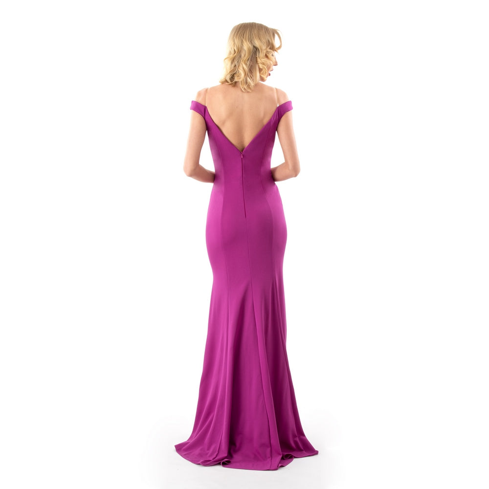 Vestido Leoni Magenta