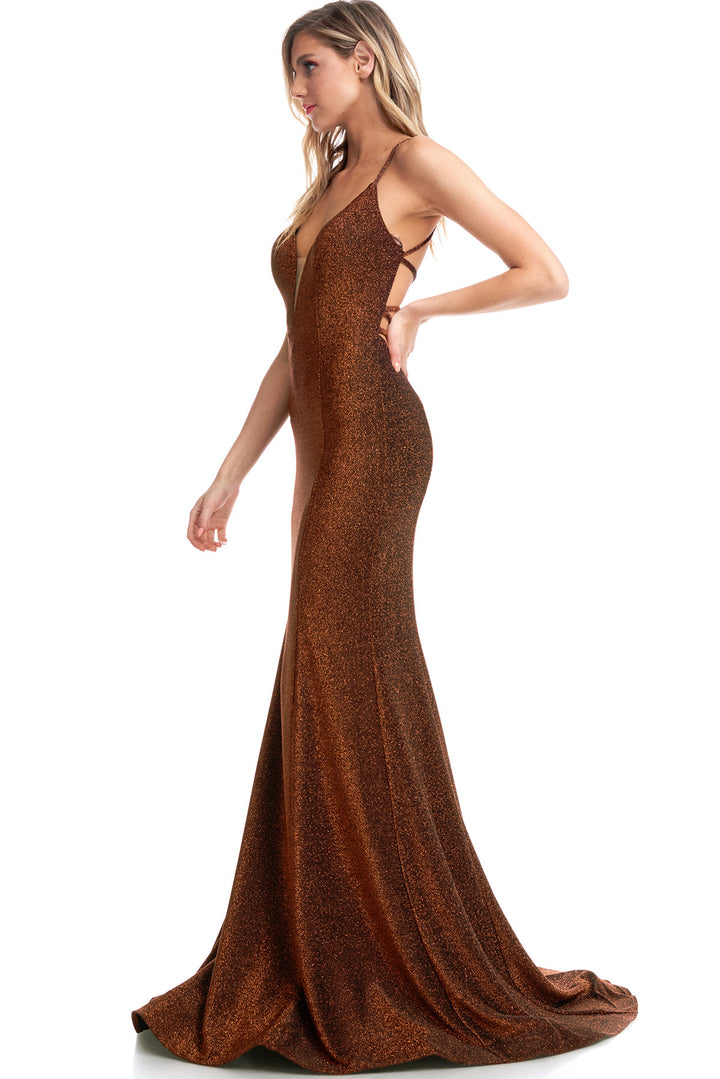 Vestido Bohemian Bronce