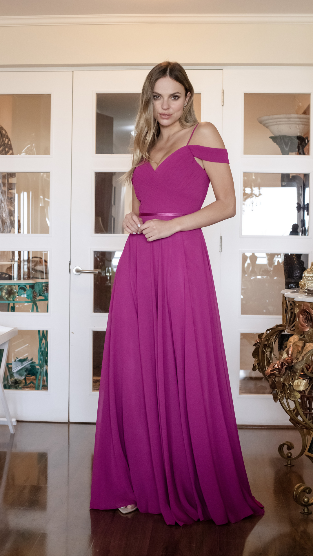 Vestido Trinidad Magenta