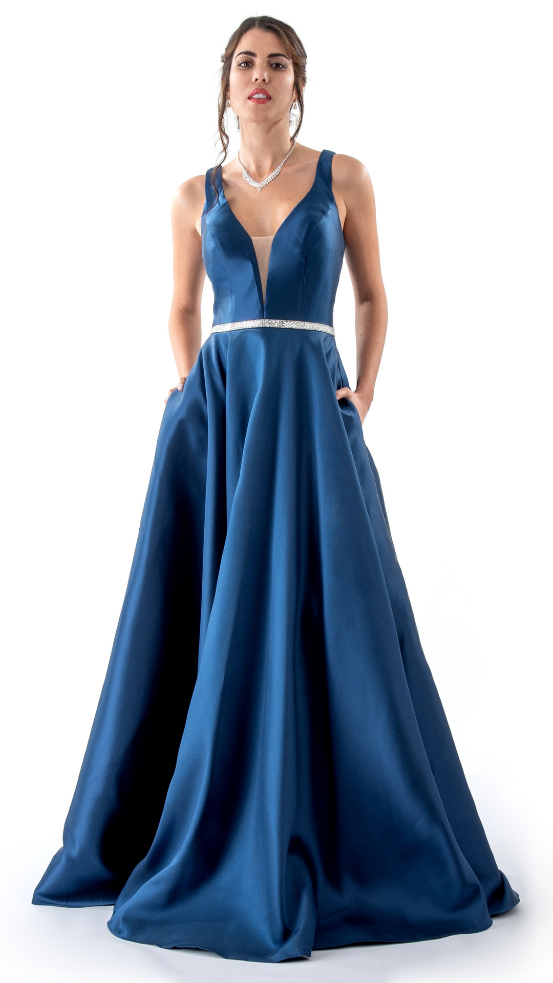 Vestido Viola Navy